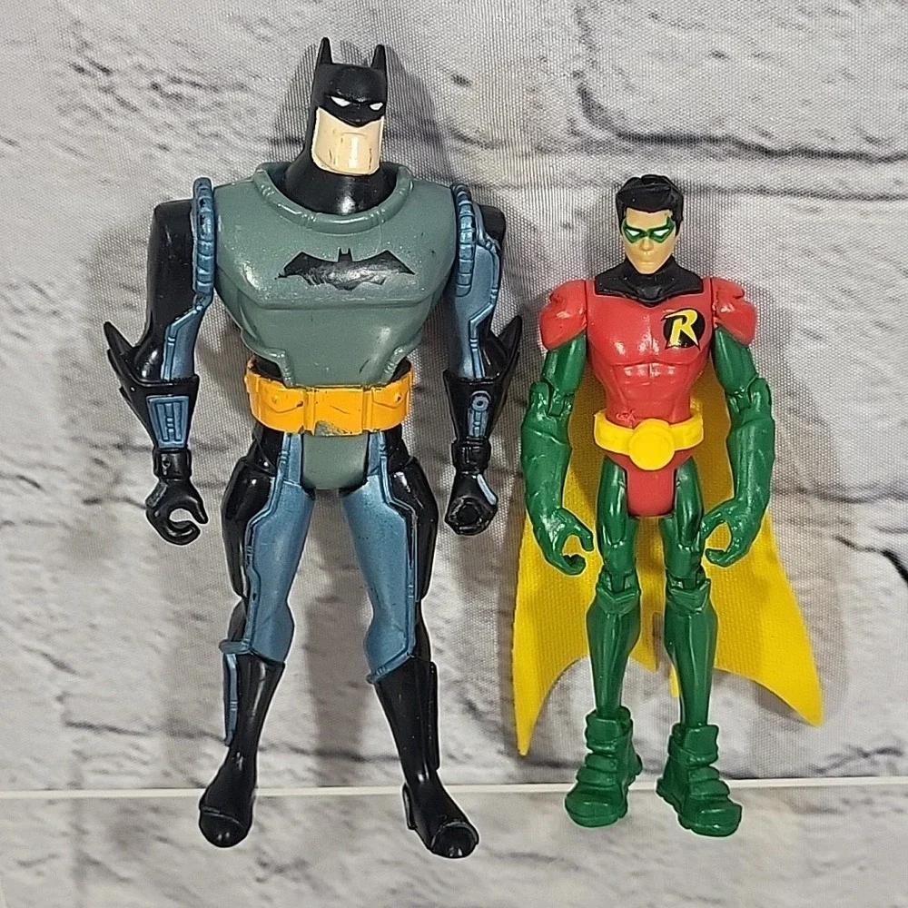 DC Comics Batman Robin Bat Girl Action‎ Figures Lot Of 8 Super Hero Toys